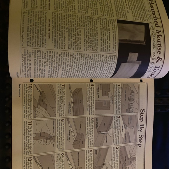 🎉5/$10🎉 Woodsmith magazine number 18 November 1981 bed side stand, note board - Picture 3 of 8